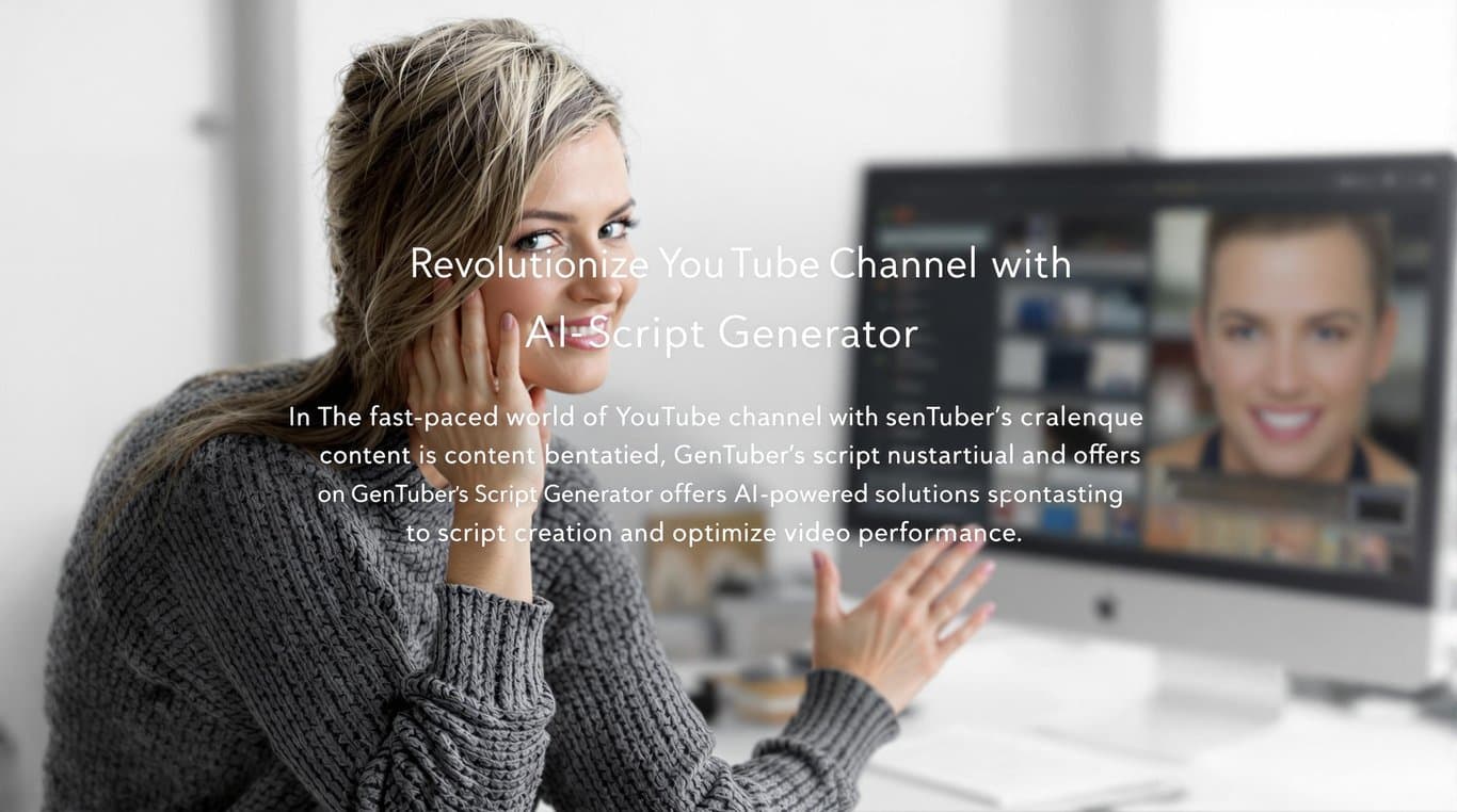 Revolutionize Your YouTube Channel with GenTuber's AI Script Generator: Create Engaging Content Effortlessly!